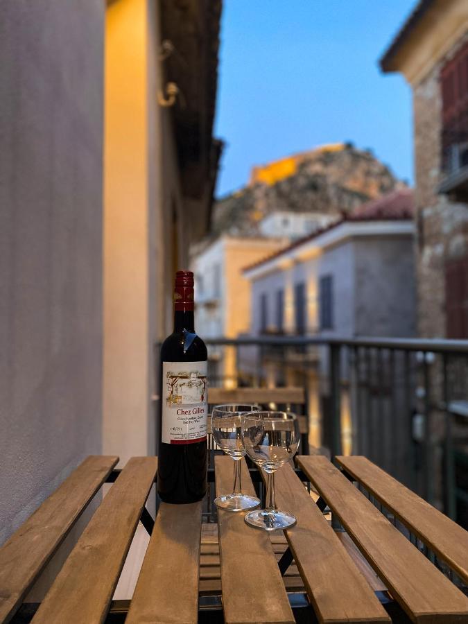 Μπαλκόνι Leilighet Návplio Eksteriør bilde